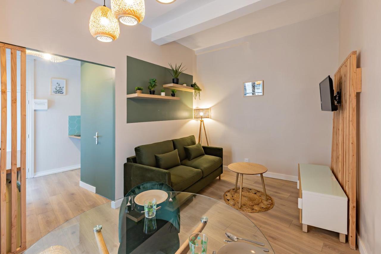 L'Oasis Verte, Studio Naturellement Cozy - Coeur De Beziers Luaran gambar