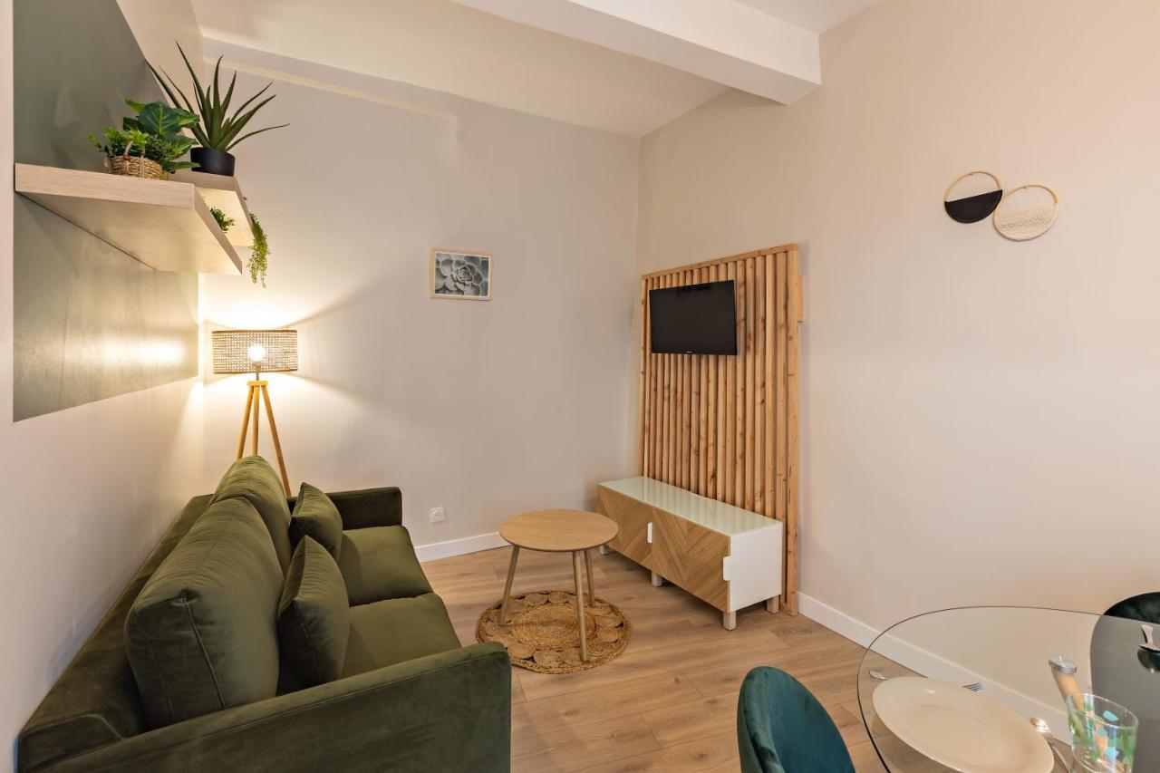 L'Oasis Verte, Studio Naturellement Cozy - Coeur De Beziers Luaran gambar