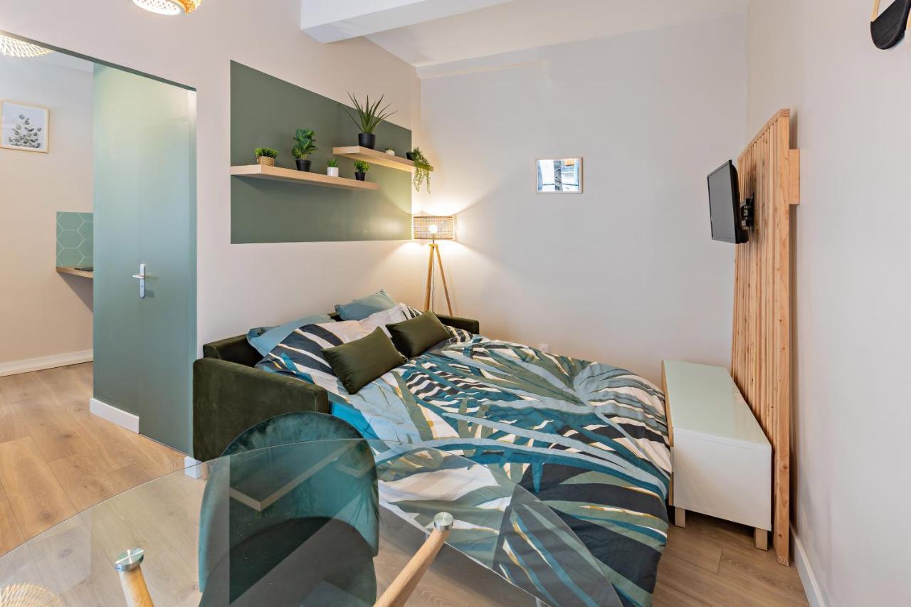 L'Oasis Verte, Studio Naturellement Cozy - Coeur De Beziers Luaran gambar